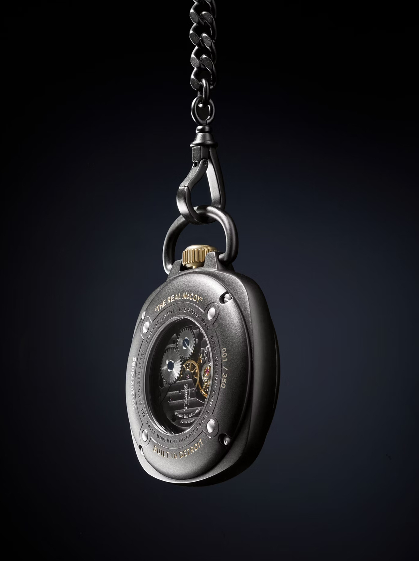 Shinola Elijah McCoy Taschenuhr