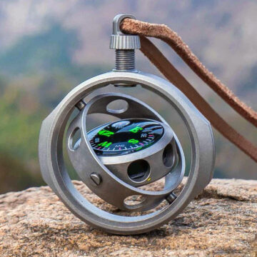 OKNIFE Otacle S2 Ti EDC Kompass