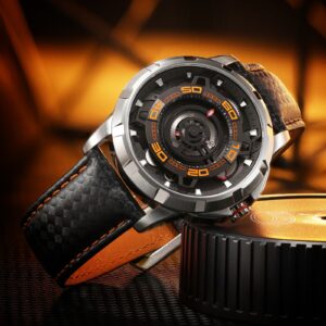 BERNY AM198M Skeleton Watch