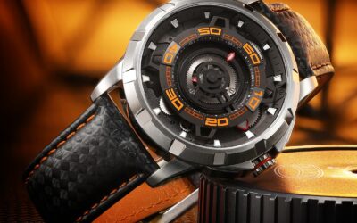 BERNY AM198M Skeleton Watch