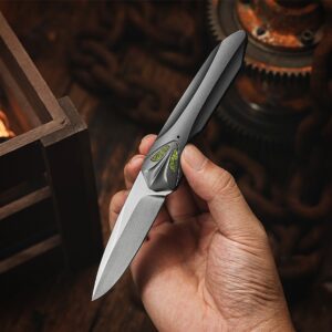 Das SFX-1 Silver Fox von LAIR mit Titangriffschalen und VG10 Klinge