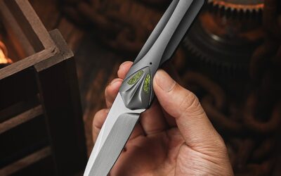 Das SFX-1 Silver Fox von LAIR mit Titangriffschalen und VG10 Klinge