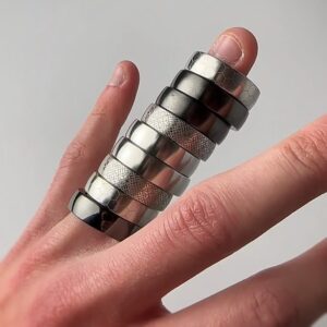 Ratchet Ring® V2 von Project Ratchet: Taktiler Fidget Ring mit Klickmechanismus
