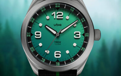 Die UBIQ Trek Titan Fieldwatch in Reefglow